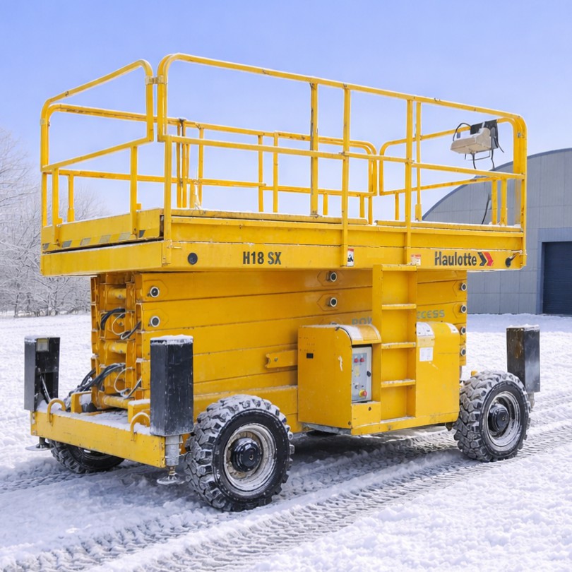 Ножничный дизельный подъемник Haulotte H18SX